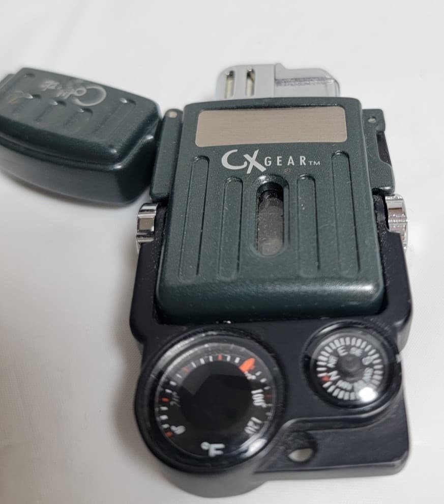 Colibri CX Gear Butane Lighter w/ Compass & Thermometer, For Parts or Repair 5
