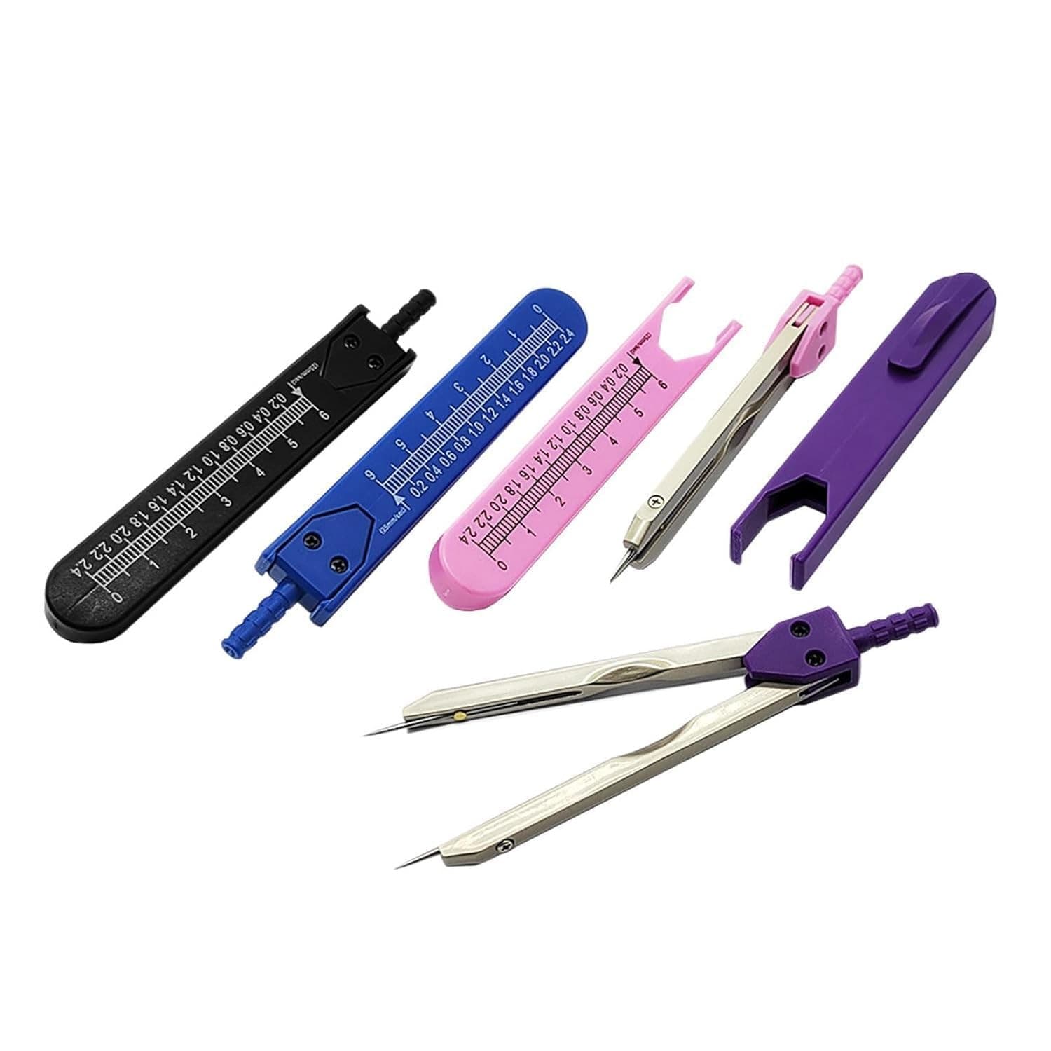 Purple EKG Calipers Measuring Tool, ECG Calipers Measuring Tool, Caliper Divider 3