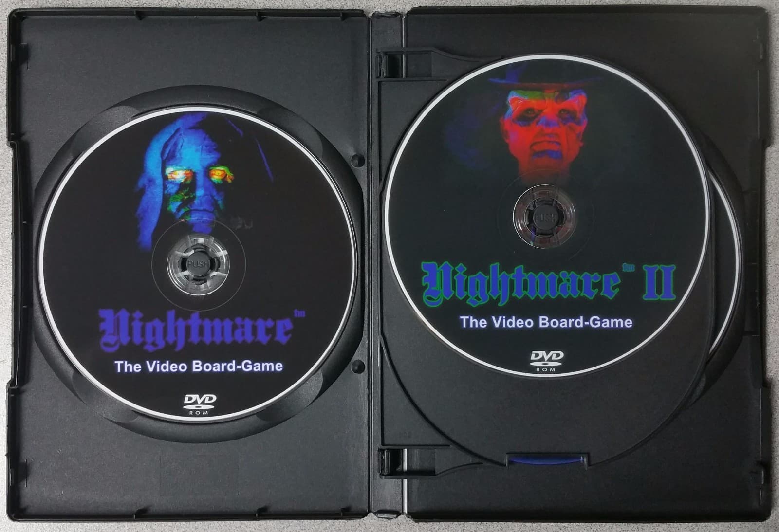 Nightmare I II III & IV / 1 2 3 & 4 Video Board Game Video Tape DVD Combo Pack! 3