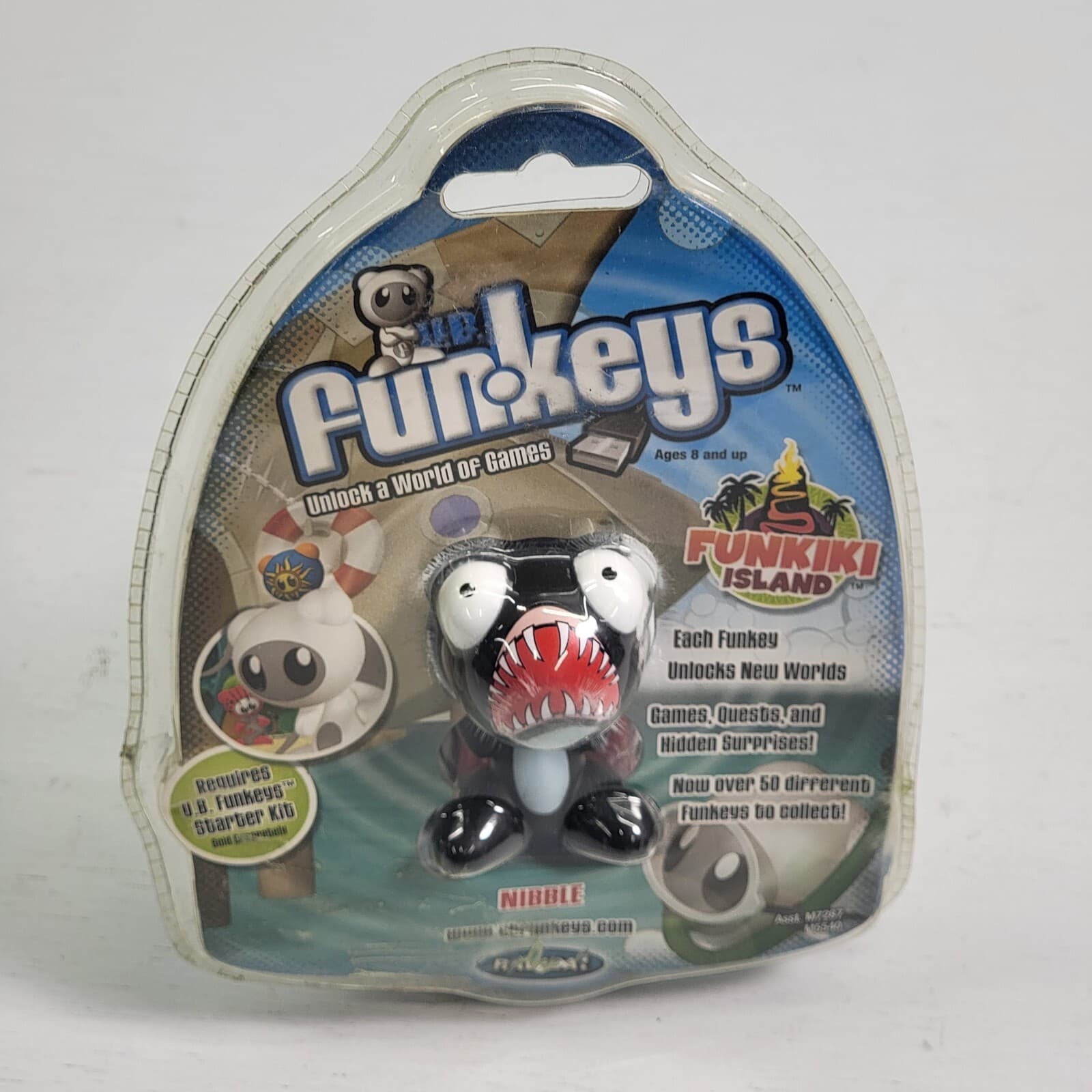 U.B. Funkeys USB Funkiki Island Nibble PC Explore Game Black Mattel-Radica New 2