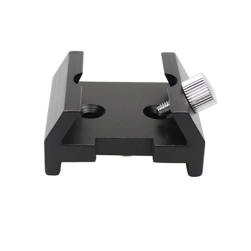 2 holes Finderscope Base Dovetail Slot Dovetail Tail Bracket Dove Groove 4