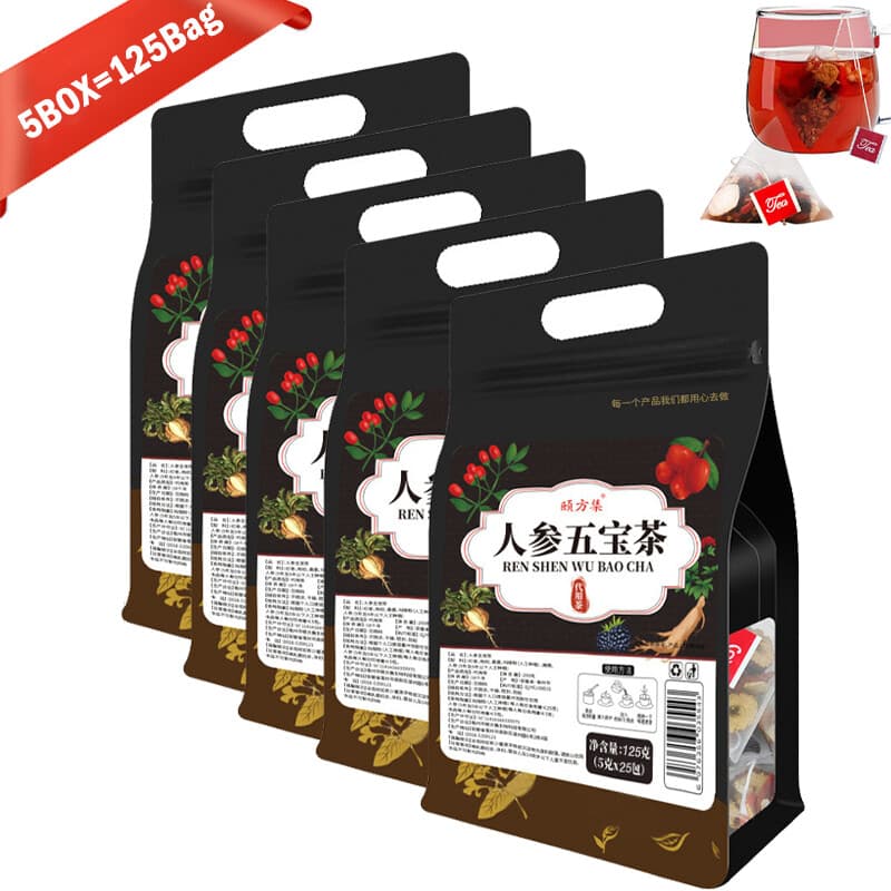 Ginseng six treasure tea , Kidney tea ,liver tea , red date tea, kidney health