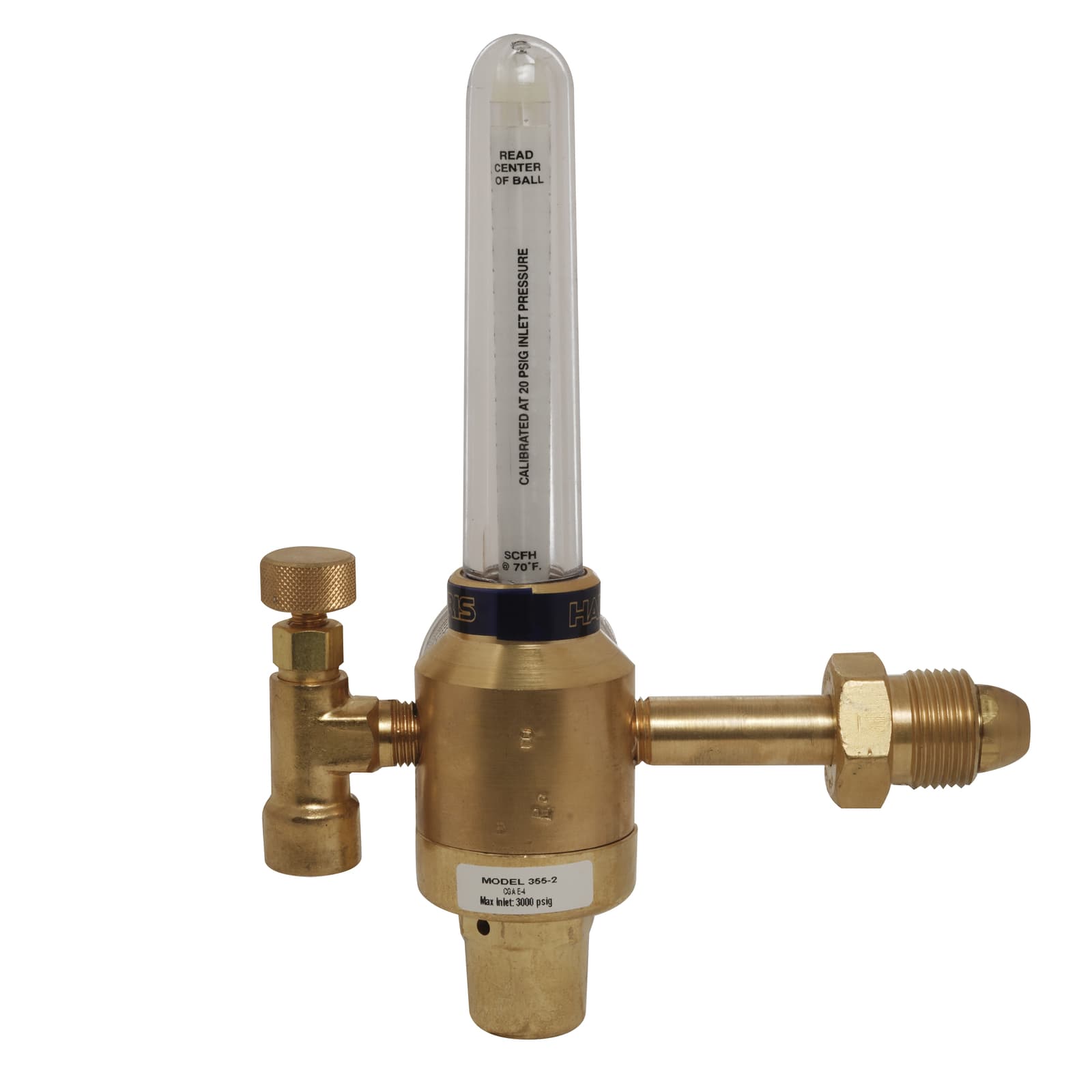 Harris 355-2 Nitrogen (Air) Flowmeter Regulator 355-2-N2/Air-580 - 3100207 5