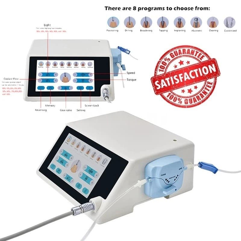 Dental Implant Motor System Surgical Brushless Motor 20:1 Contra Angle YBB 6