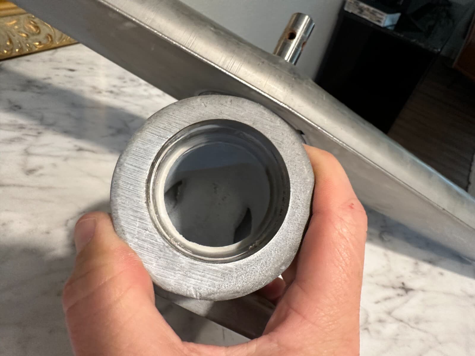 Hobart AM14 Commercial Dishwasher Lower Wash Hub OEM 119306 w/ Wash Arm 5