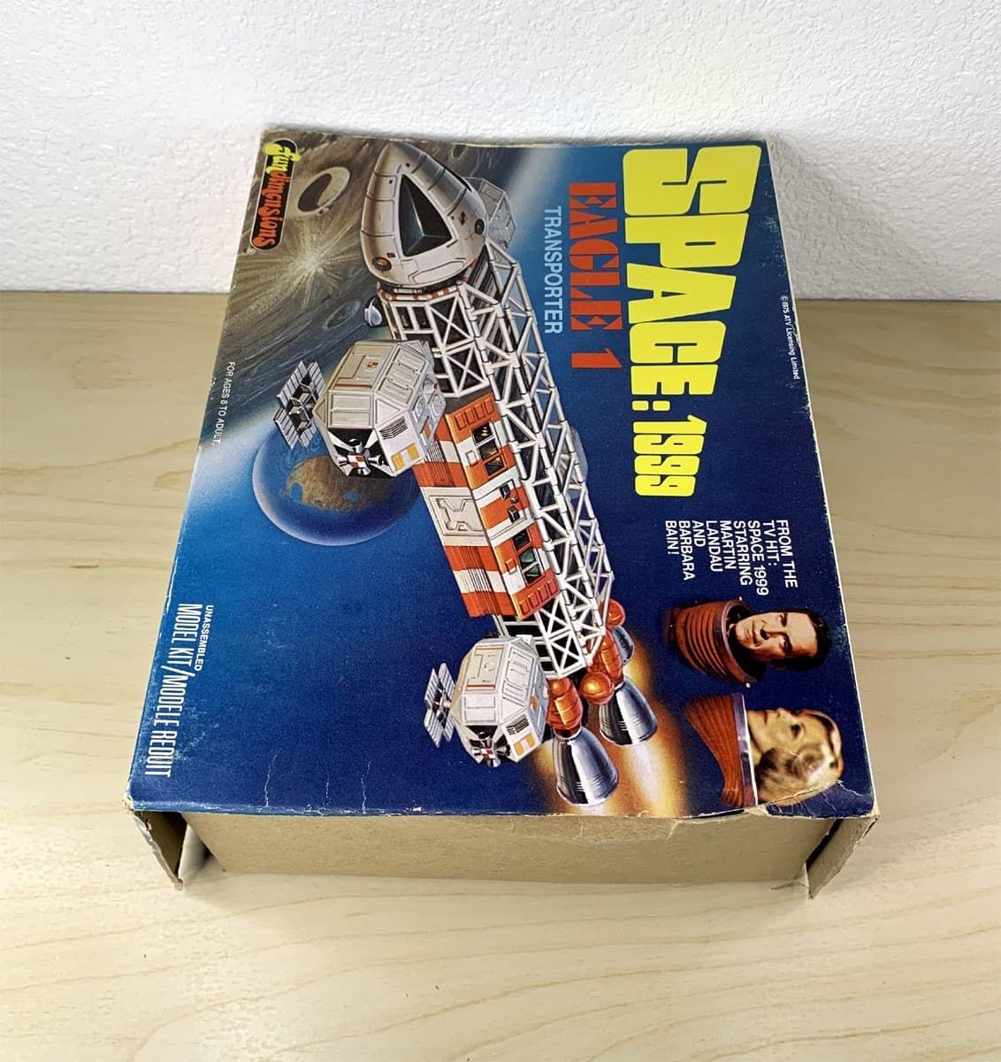 SPACE 1999 Fun Dimensions Eagle 1 Transporter (Box cut off, Decal misprinted) 5