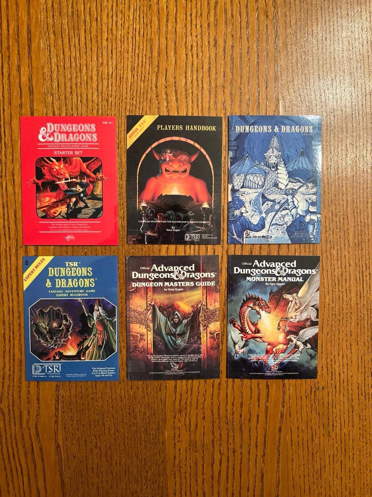 Dungeons and Dragons FRIDGE MAGNETS DnD RPG classic book art