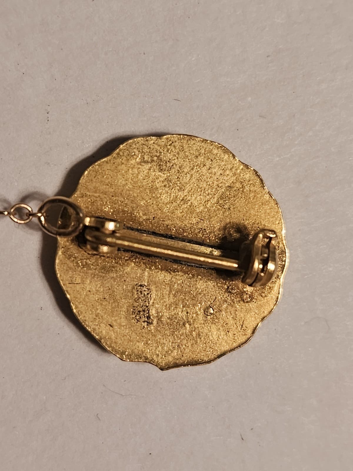 Vintage 10K Gold National Congress Parents Teacher PTA Lapel Pin 1897 California 6