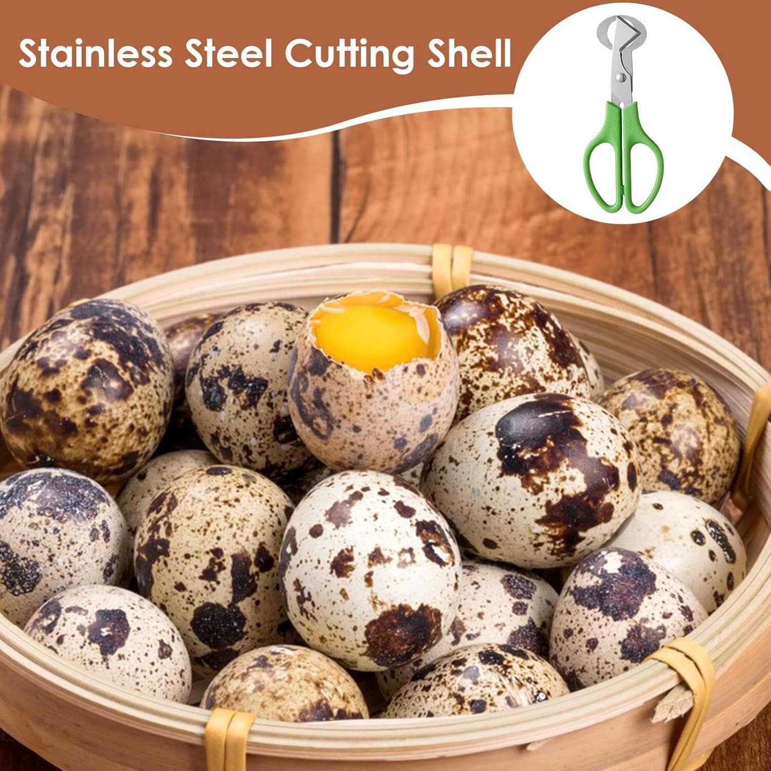 Quail Roast egg scissors eggshell scissors eggshell opening divider scissors Lot 4