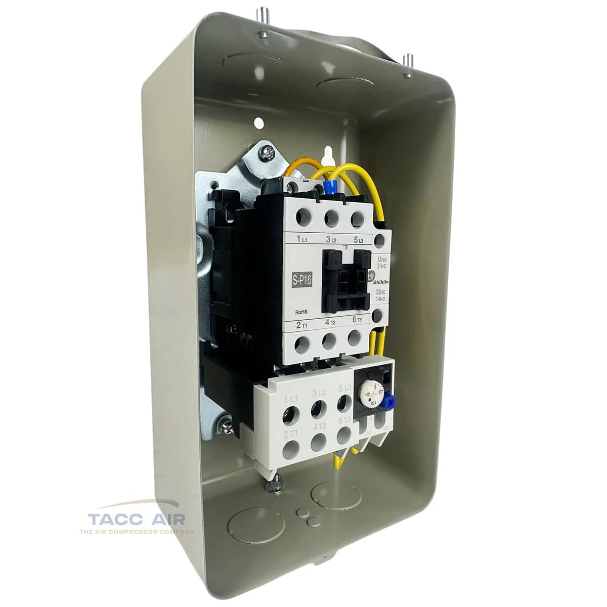 7.5 HP Three Phase Magnetic Starter Motor Control Switch Box 460 - 480 Volt 3 PH 2