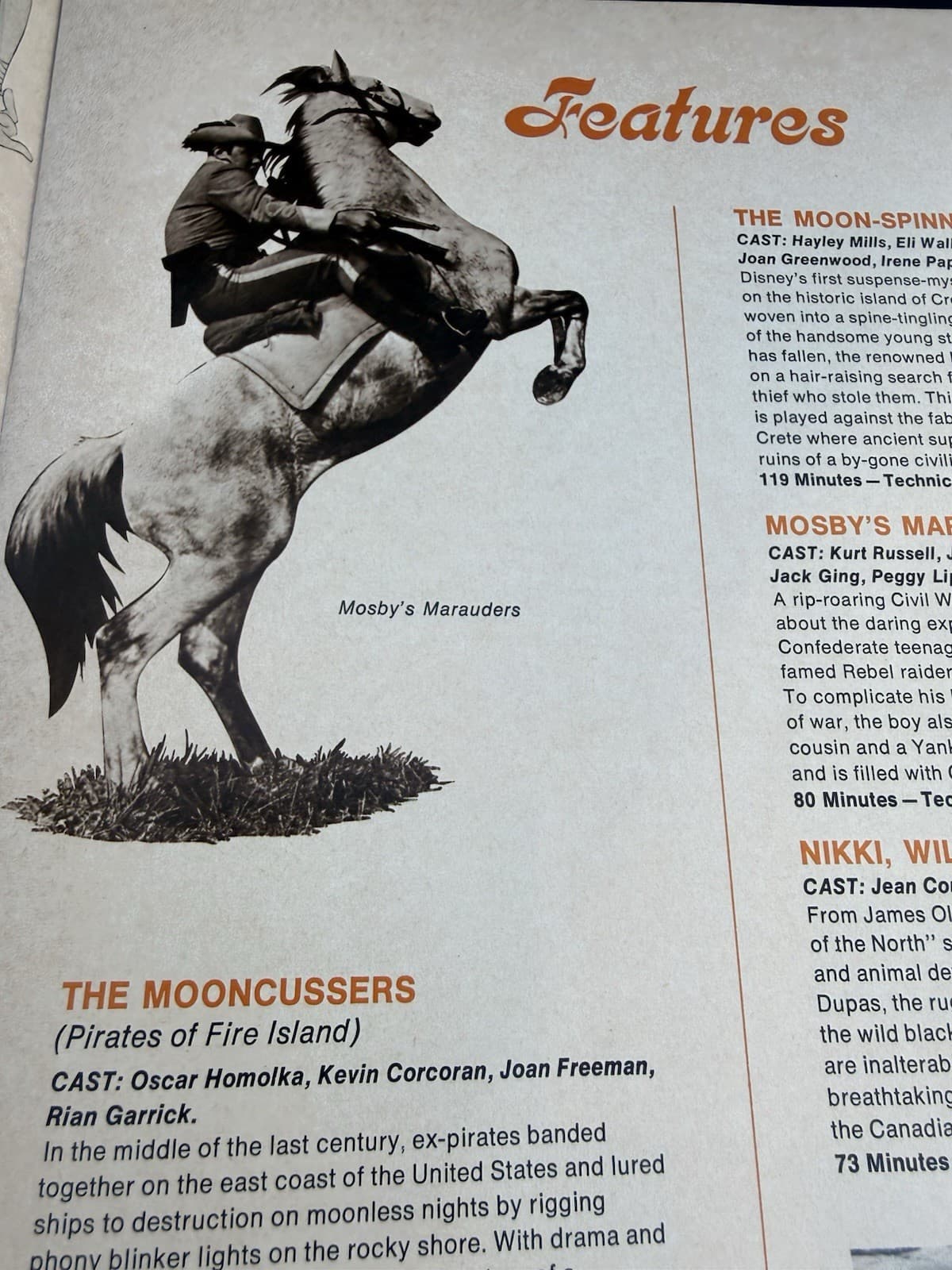 1969-70 Disney 16mm film catalog Dean Jones, Alice in Wonderland, Hayley Mills 5