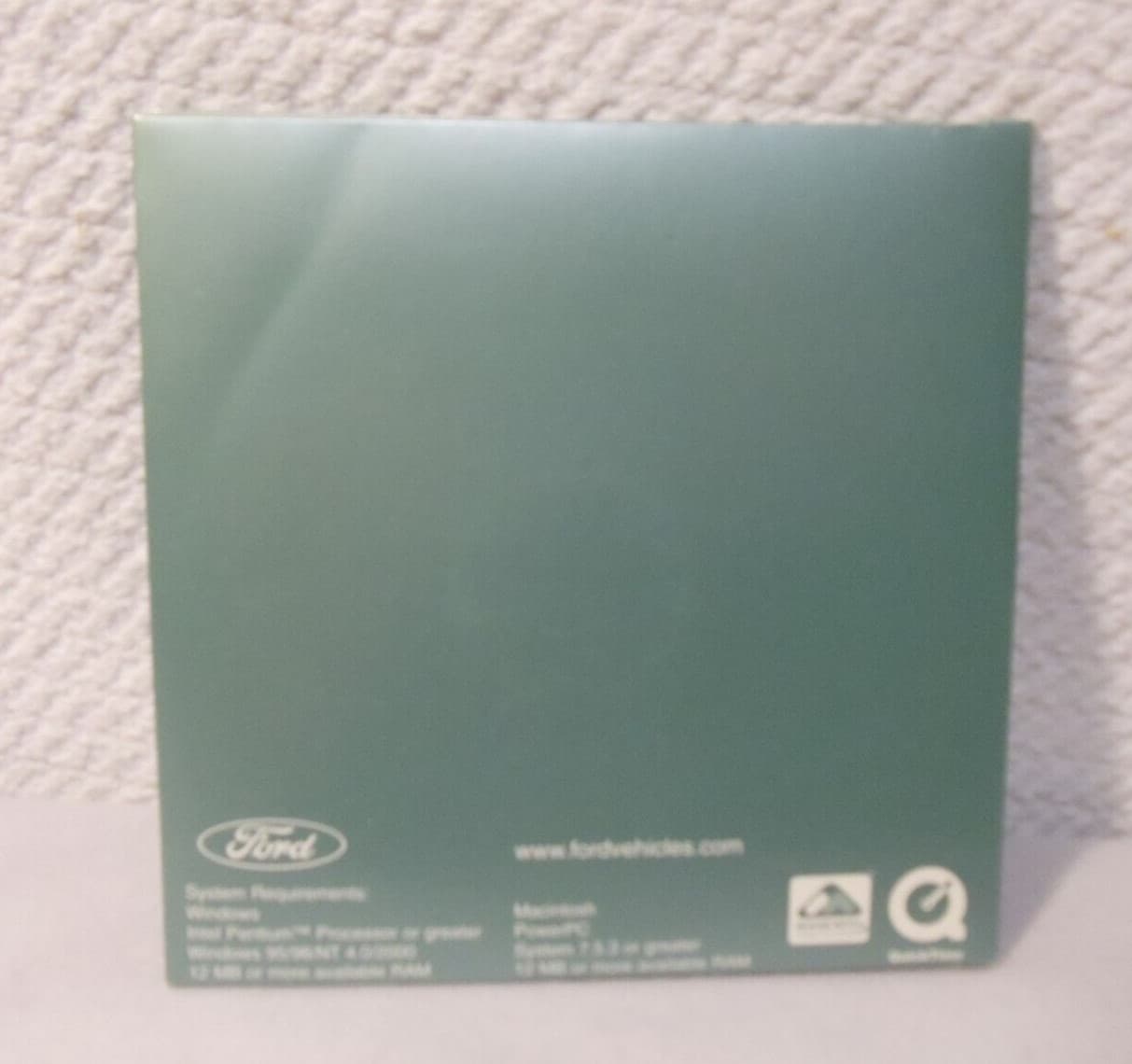 Ford Thunderbird Media Press Kit visual Sight CD Rom & audio Sound CD  5