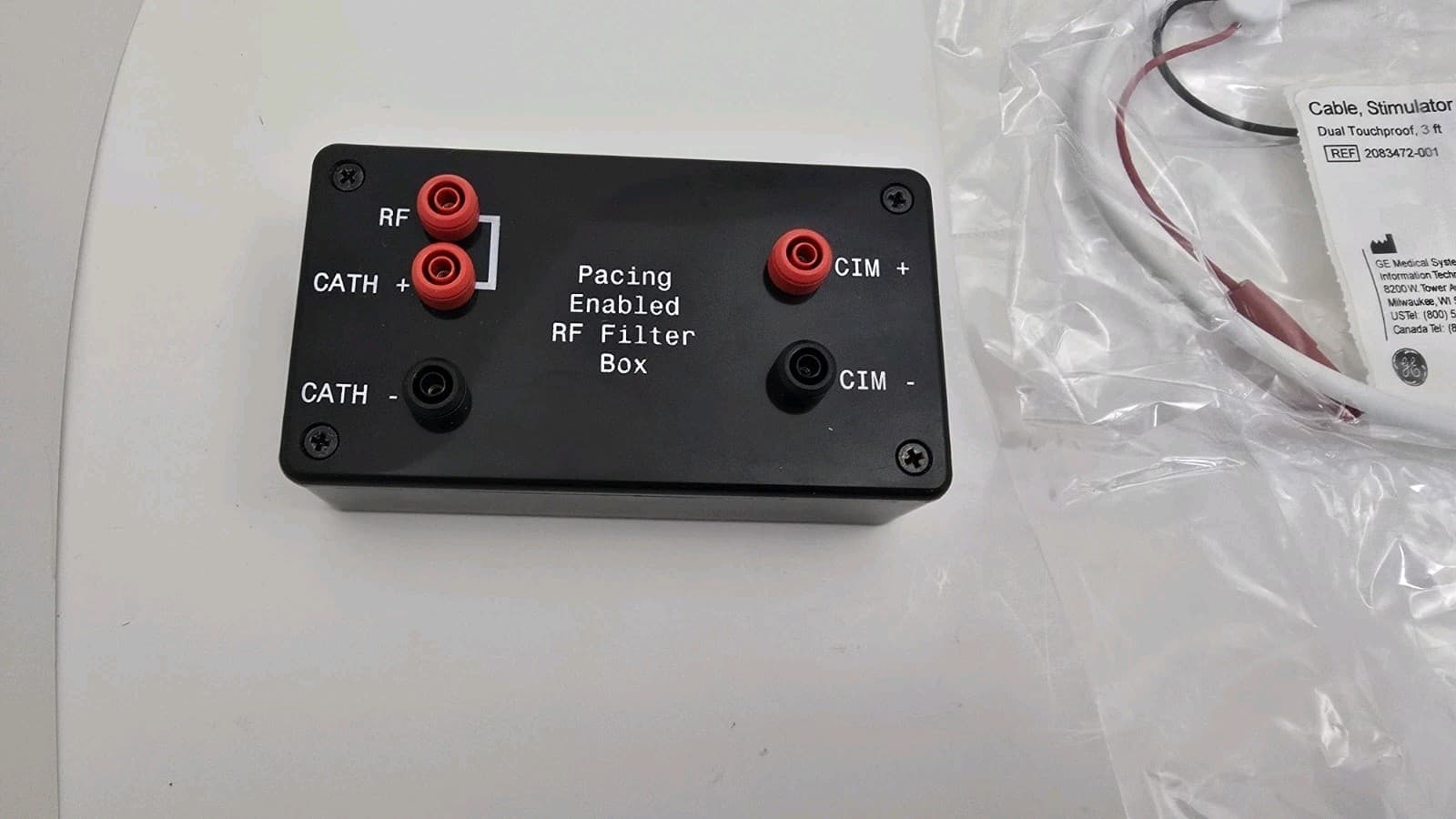 NEW!!! GE 2004965-004  Cardiolab System Pacing Enabled RF Filter Box 6
