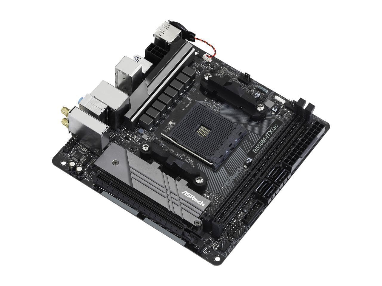 ASRock B550M-ITX/AC AM4 AMD B550 SATA 6Gb/s Mini ITX AMD Motherboard 5