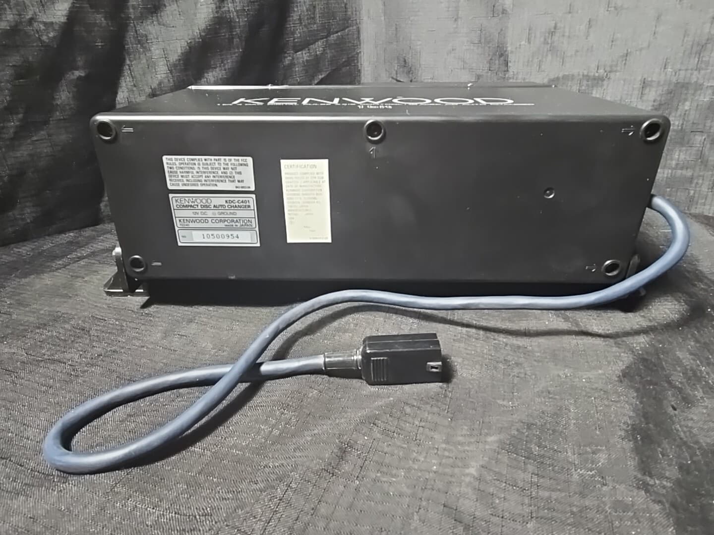 Kenwood KDC-C401 10 Disc CD Auto Changer 1 Bit 4 DAC Digital Pulse Axis Control 6