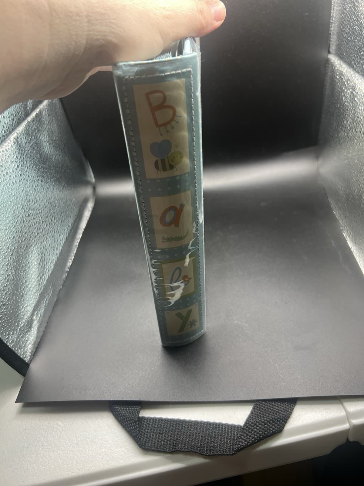 Boy Baby Book of Memories Blue Keepsake Photo Album 4