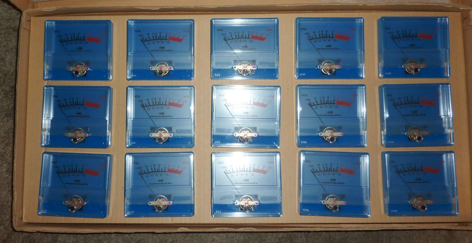 Marantz Model 140 Amplifier OEM Replacement VU Meter NOS 3