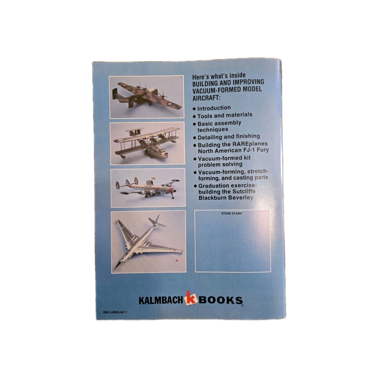 Building and Improving Vacuum-Formed Model Aircraft by E.Richard Slaszak 1984 3
