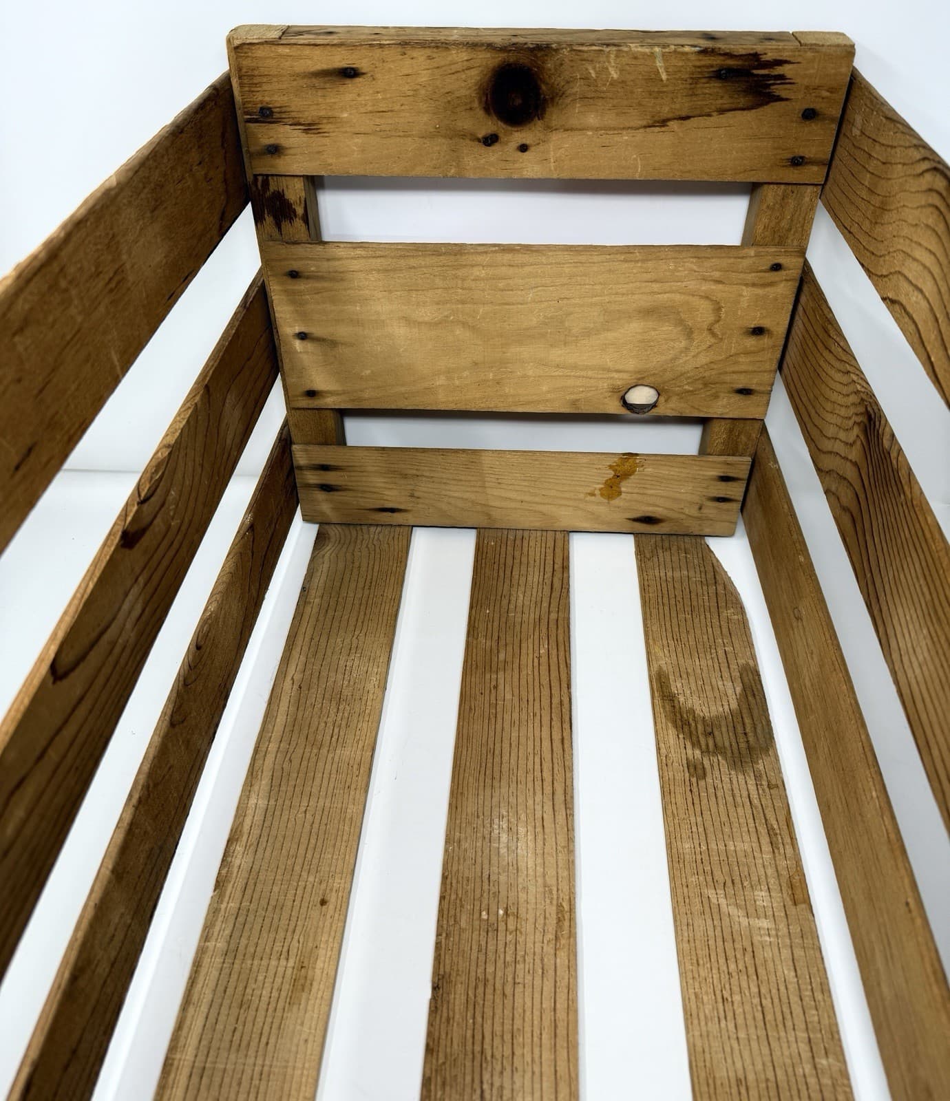 VINTAGE Foot High Melons Girlie Fruit Crate Man Cave Farm House Advertising 5