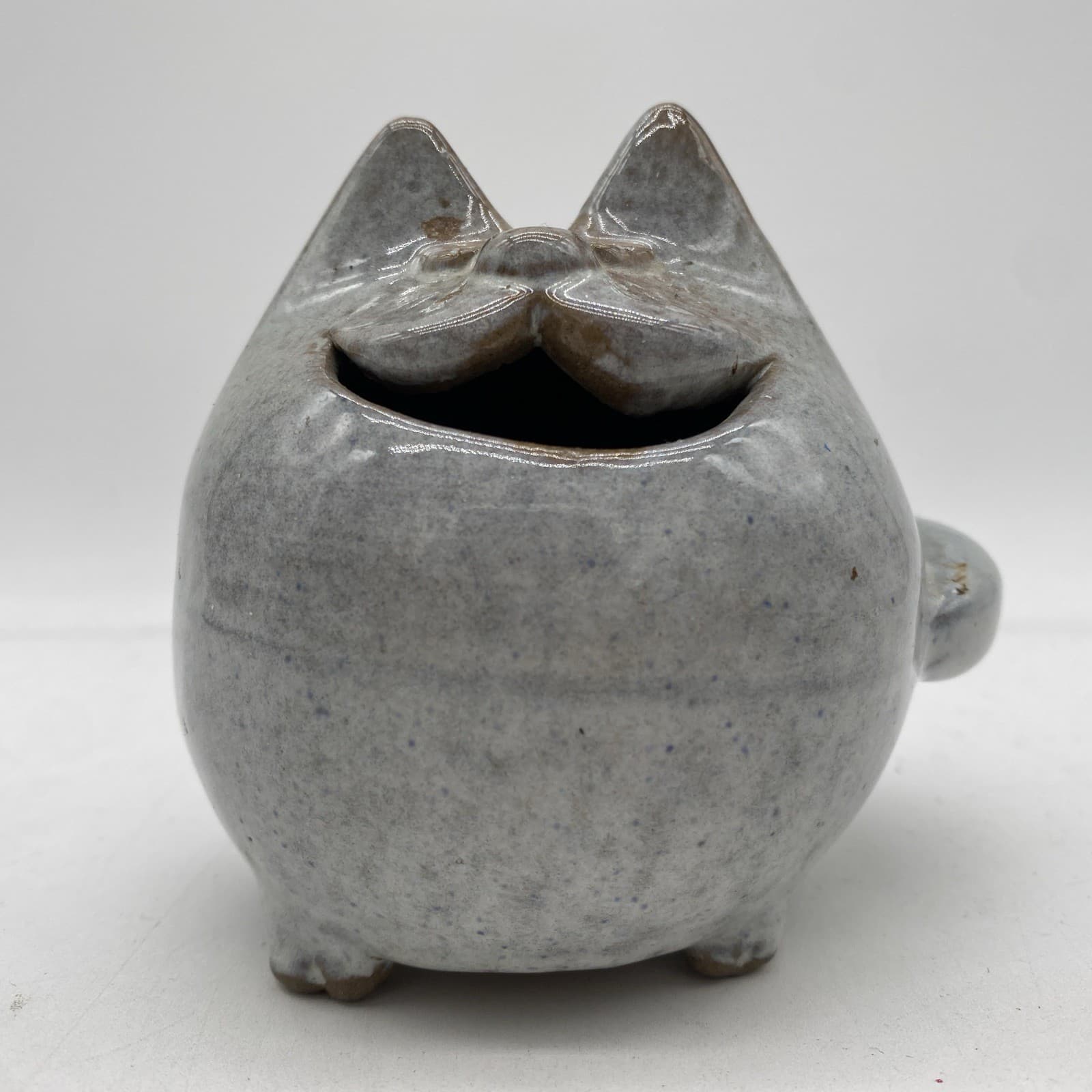 Peter Pots Pottery Cat Bank - Signed 2