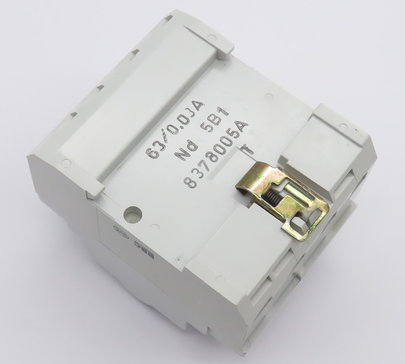 BBC F374-63/0.03 FI Circuit Breaker Type A Residual Current Circuit Breaker 63A 30mA 4 Pole 6