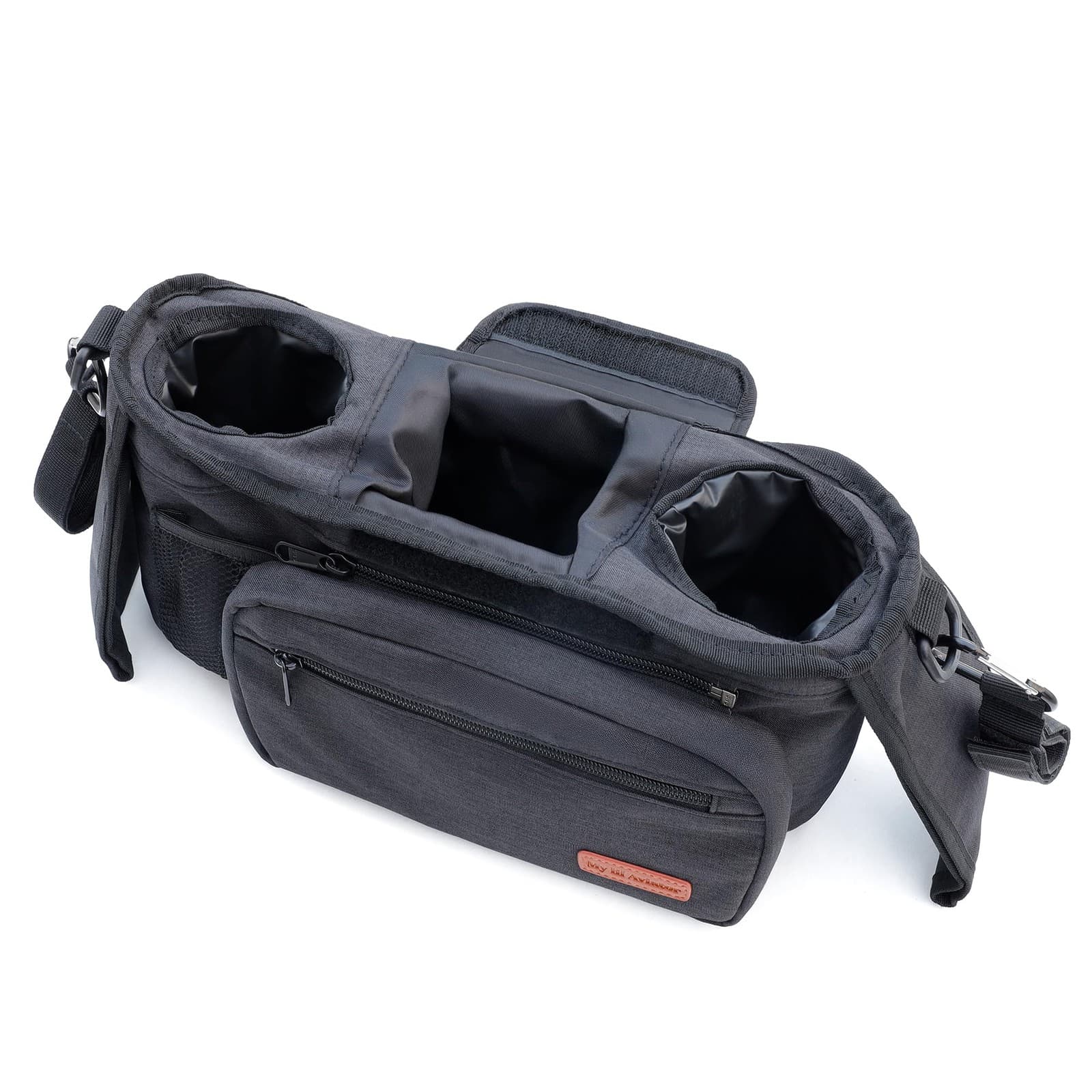 My lil Aviator Universal Stroller Organizer Bag with 2 Insulated Cup Holder D... 6