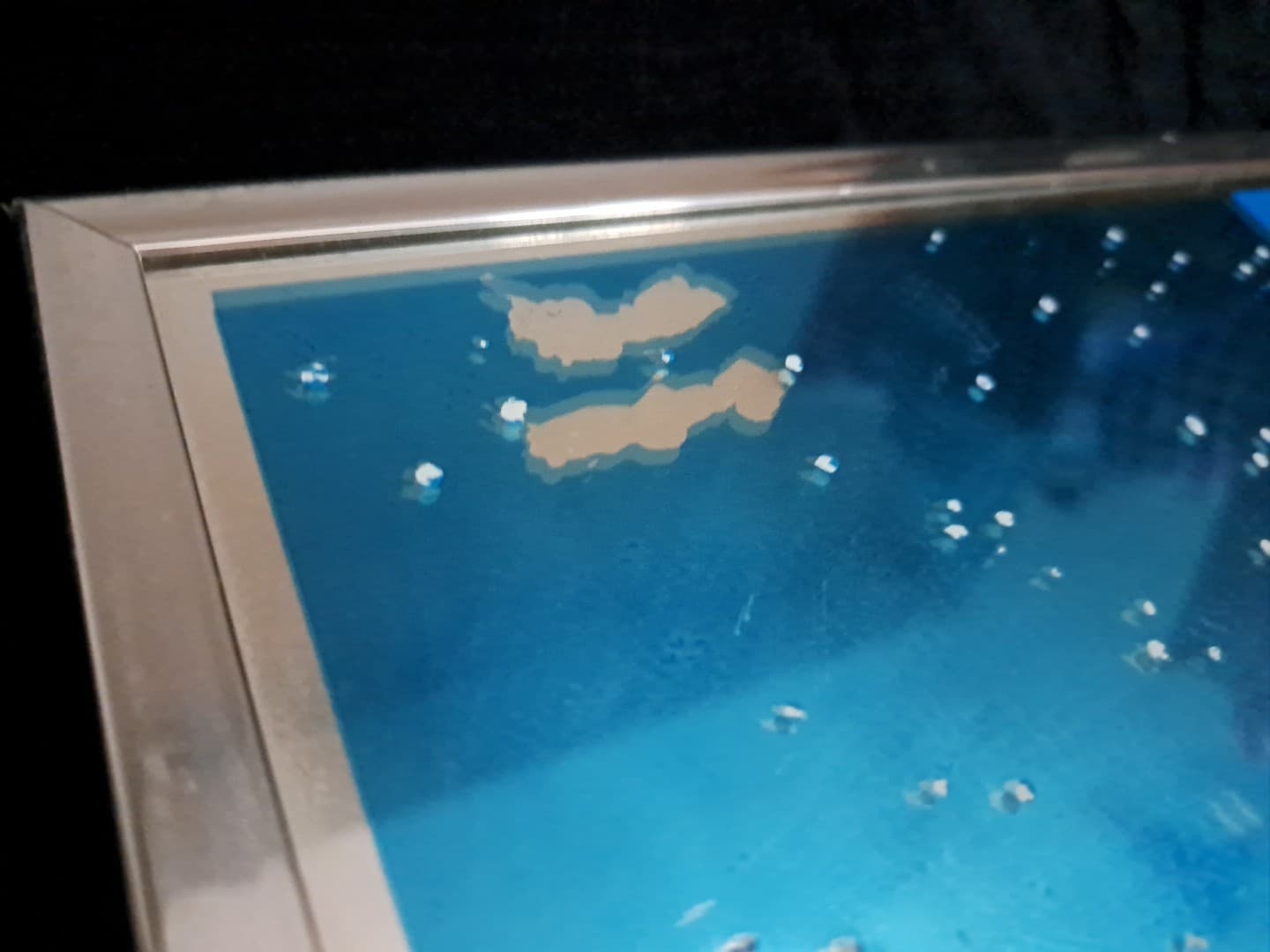 Pop  Art Mirror By Turner Design "Ship Return To Earth" Made In USA 1960 / 70's 6