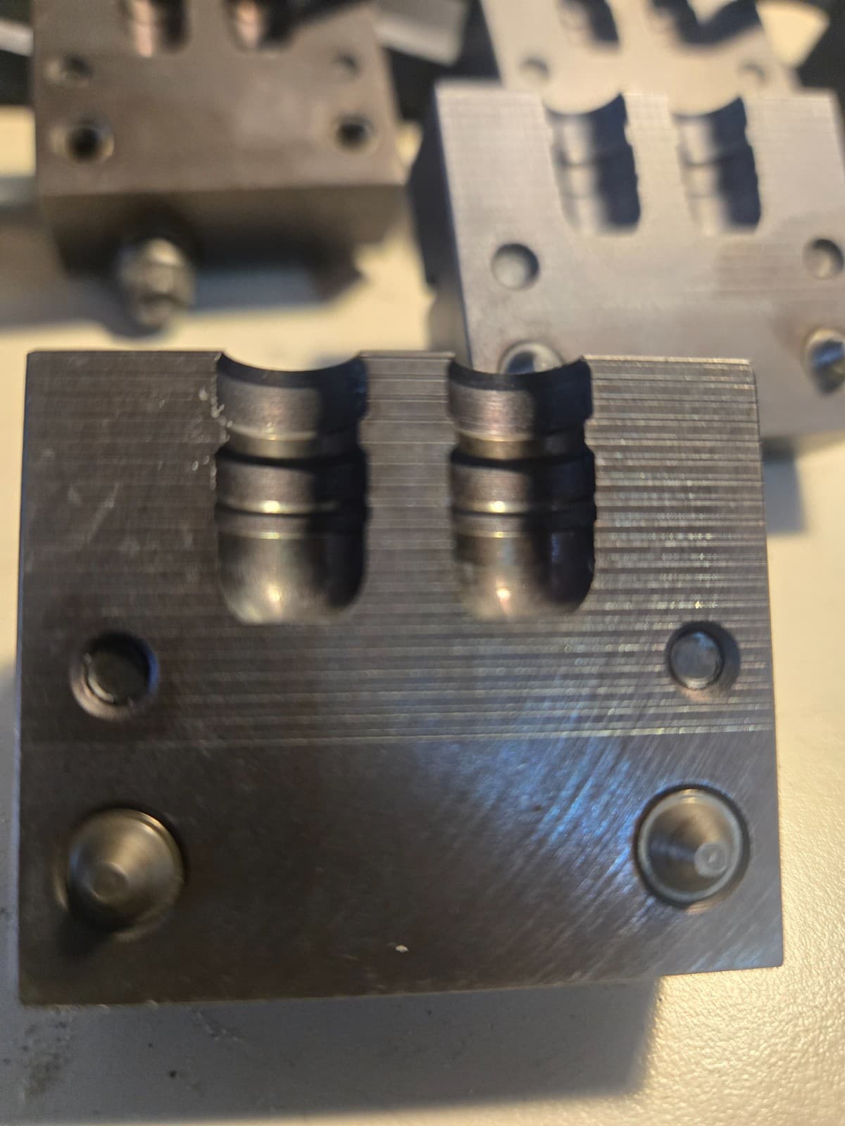 Magma Engineering 2 cavity bullet casting mold 38 158 RNFP BB 6