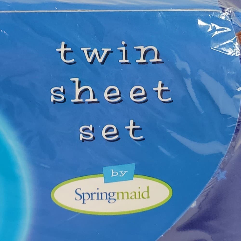 VTG Chips Ahoy Celestial Cookies & Milk In Space Novelty Twin Sheet Set Y2K 2001 2