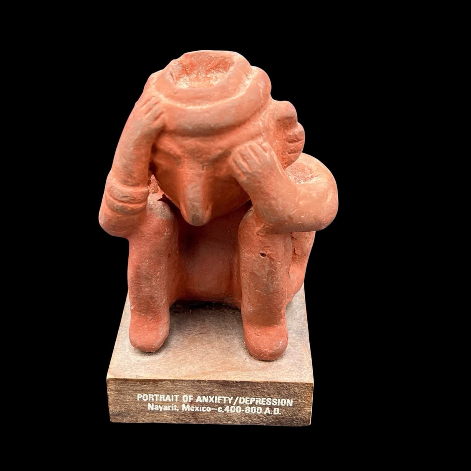 Schering Etrafon "Portrait of Anxiety / Depression" NAYARIT  Pharm Ad  sitting