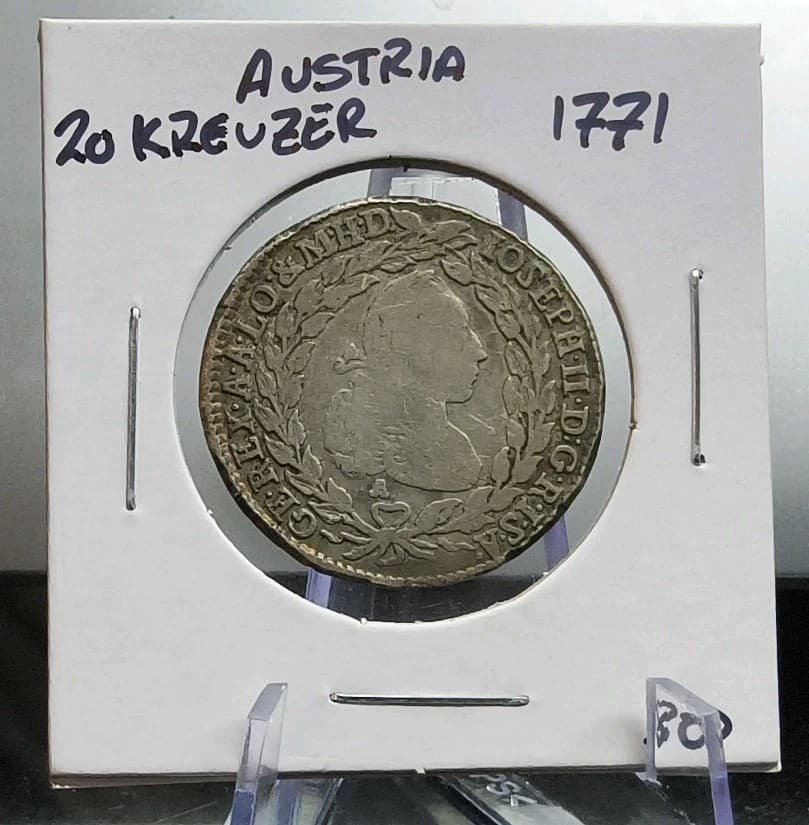 Austria 1771 20 kreuzer