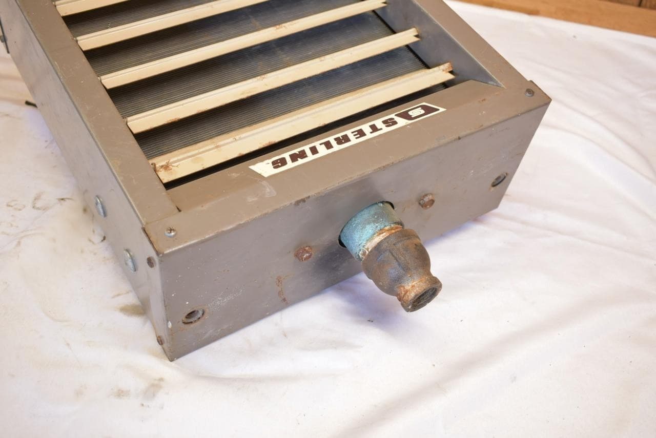Sterling Steam / Hot Water Unit Heater Radiator and Housing HS-036 HS-36 w/ Fan 4