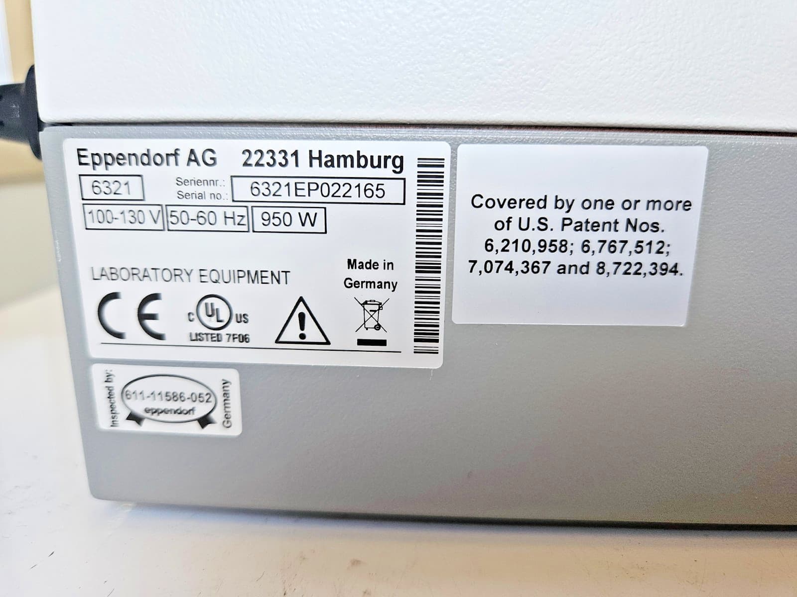 Eppendorf Mastercycler Pro Vapo.Protect Thermal Cycler w/ System Controller 4