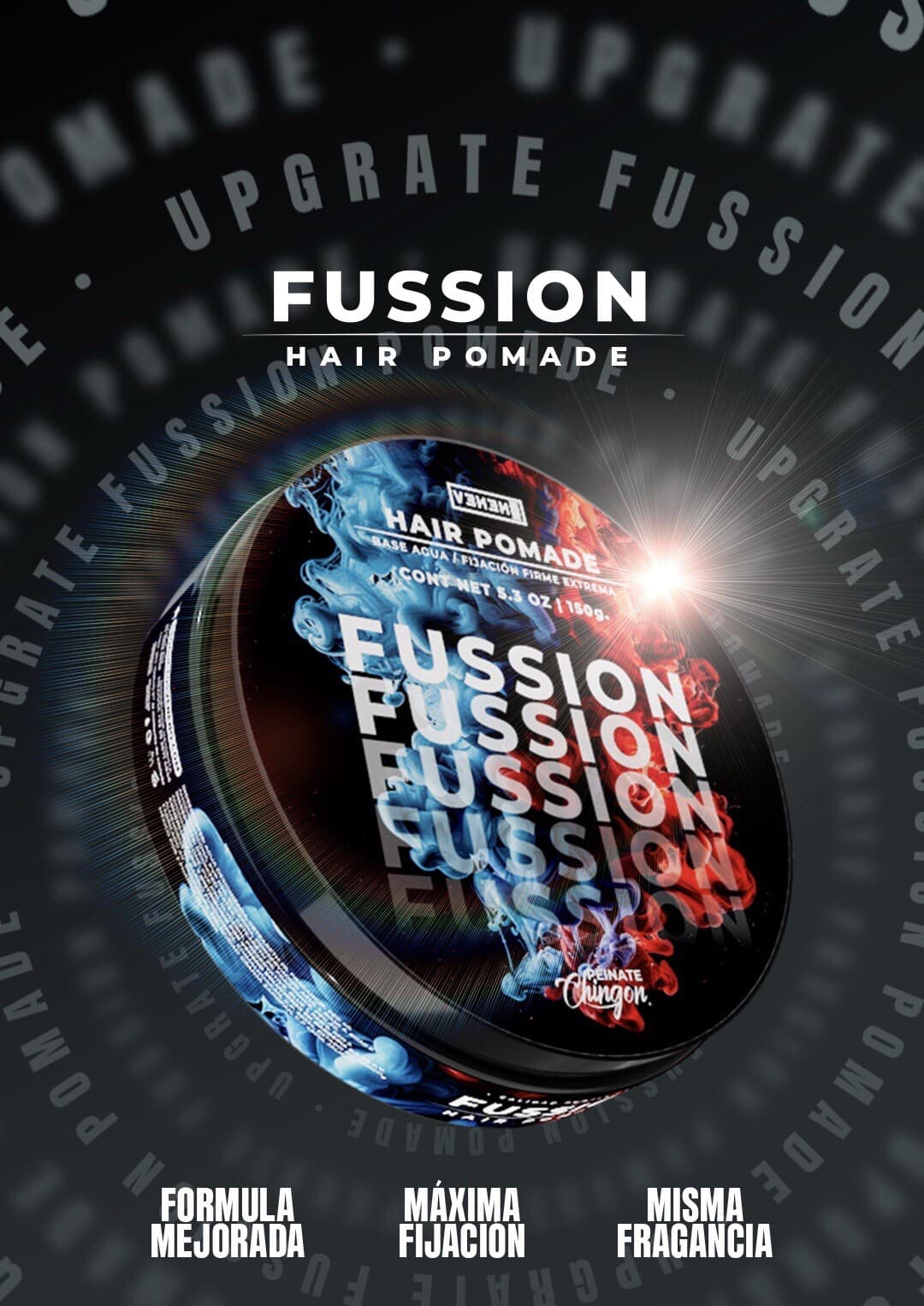 Fussion Water Based Hair Pomade For Men 5oz By Armando Fussion 2