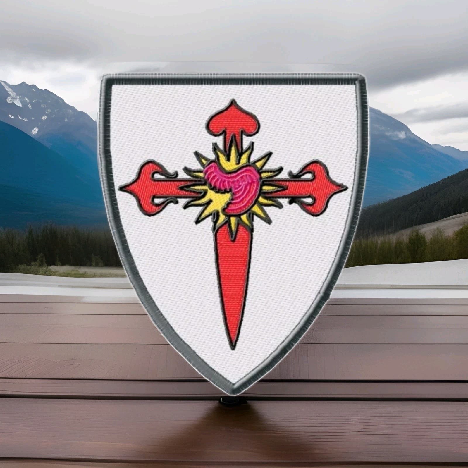 Patch with the symbols of the Order of the Wing of St. Michael. 3