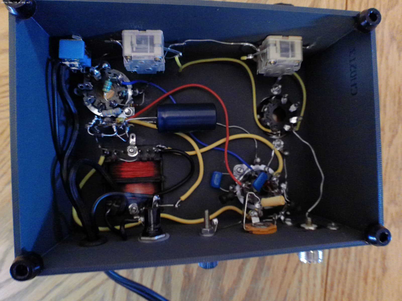 QRP 80/40/20M 7AD7/6AG7 CW Transmitter (7.0 watts Input) 6