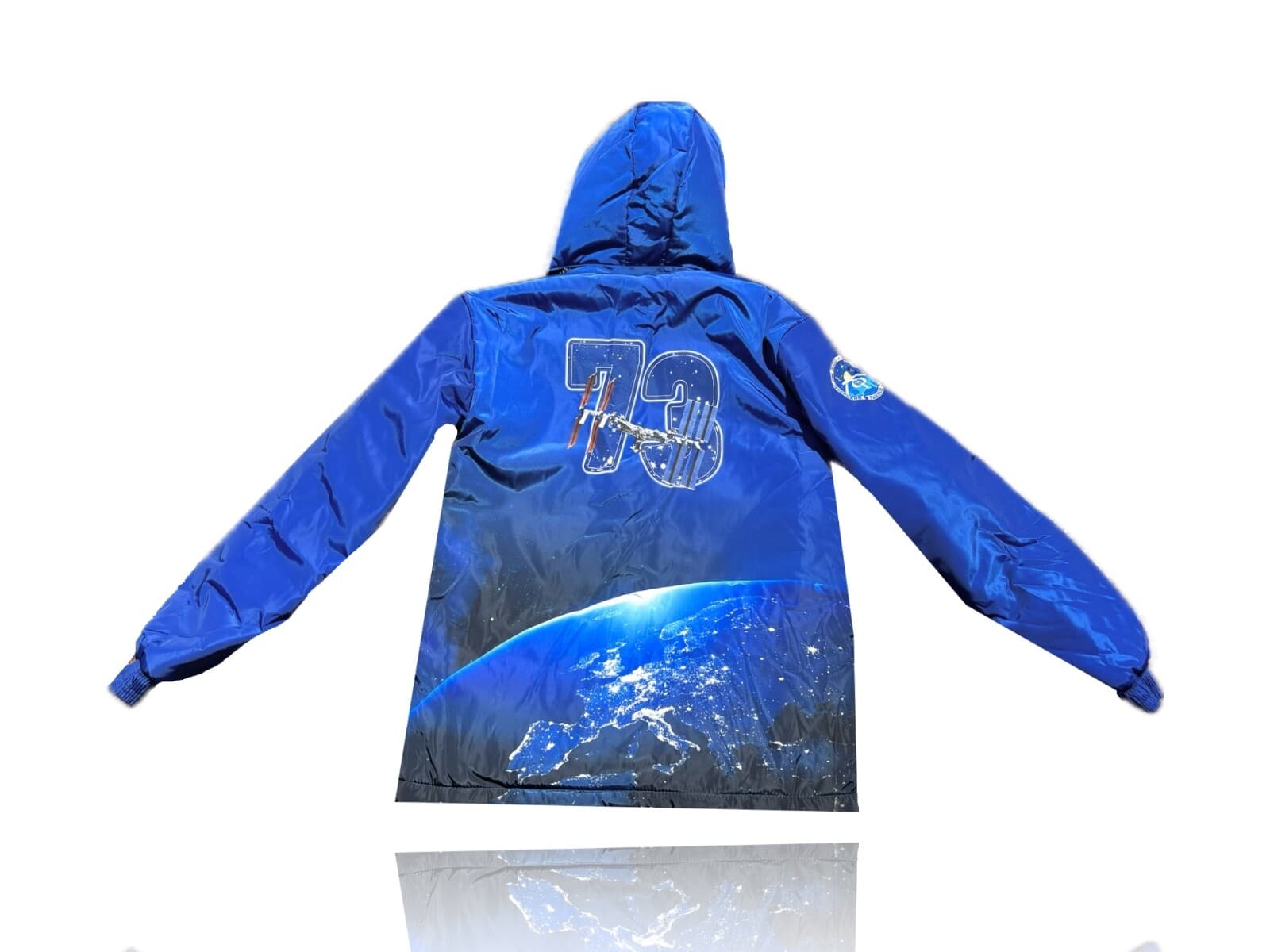 ROSCOSMOS COSMONAUT ZUBRITSKY SPARE WINTER JACKET SOYUZ MS-27 ISS EXP. 73 2