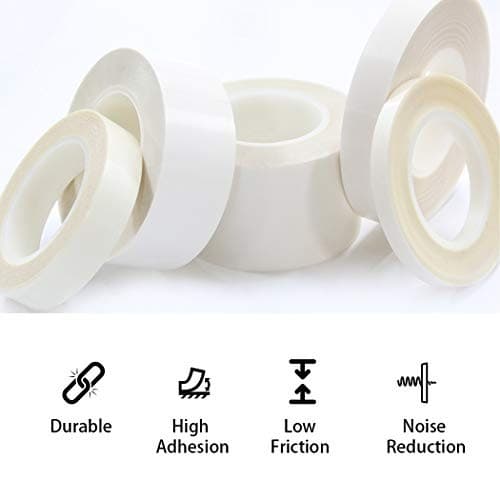 APT, UHMW (Ultra-high Molecular Weight) Polyethylene Tape, 1" x 5Yds 5 Mil UHMW 6