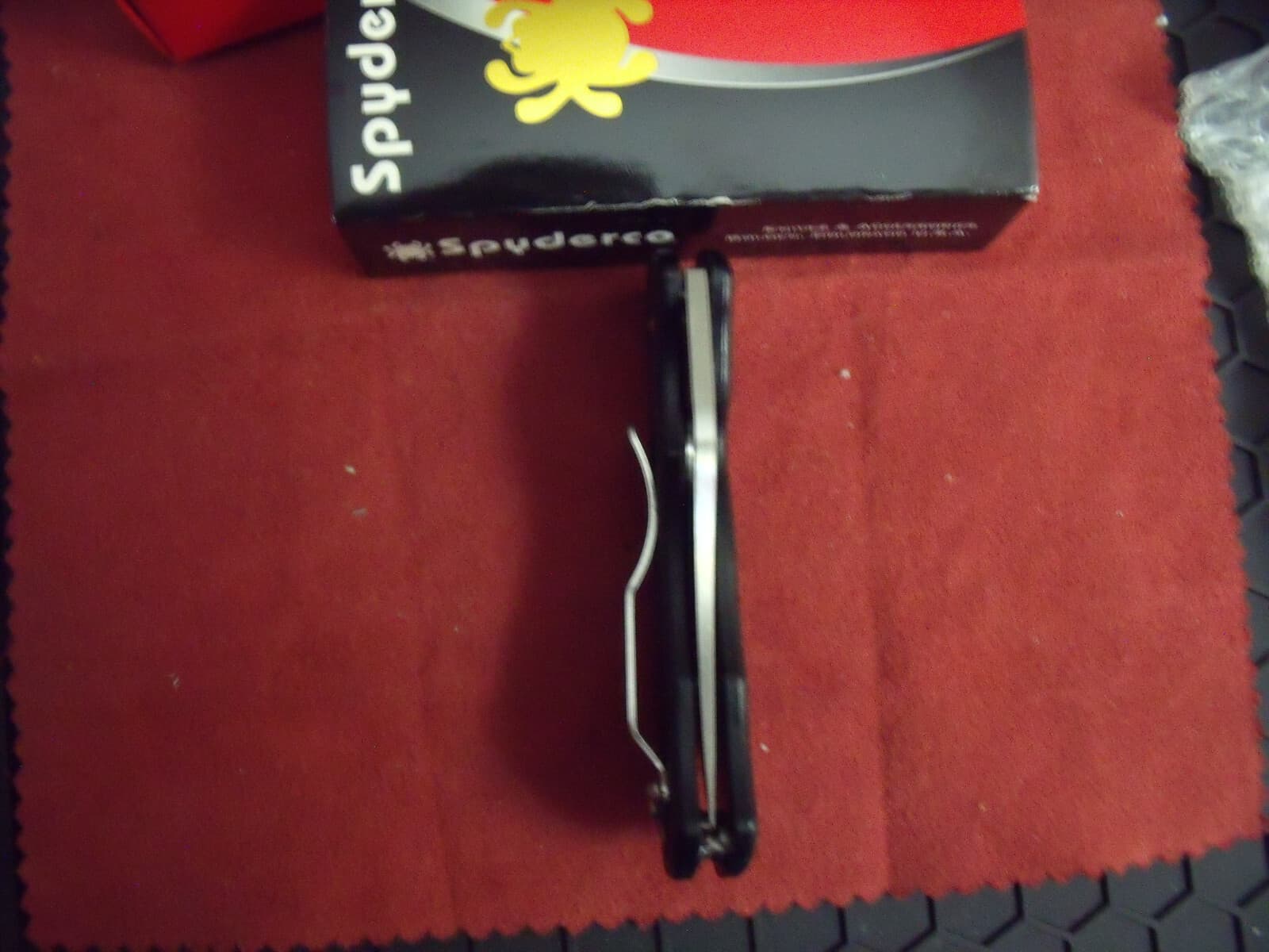 Spyderco Reinhold Rhino Carbon Fiber CTS XHP Satin blade Discontinued BNIB 4