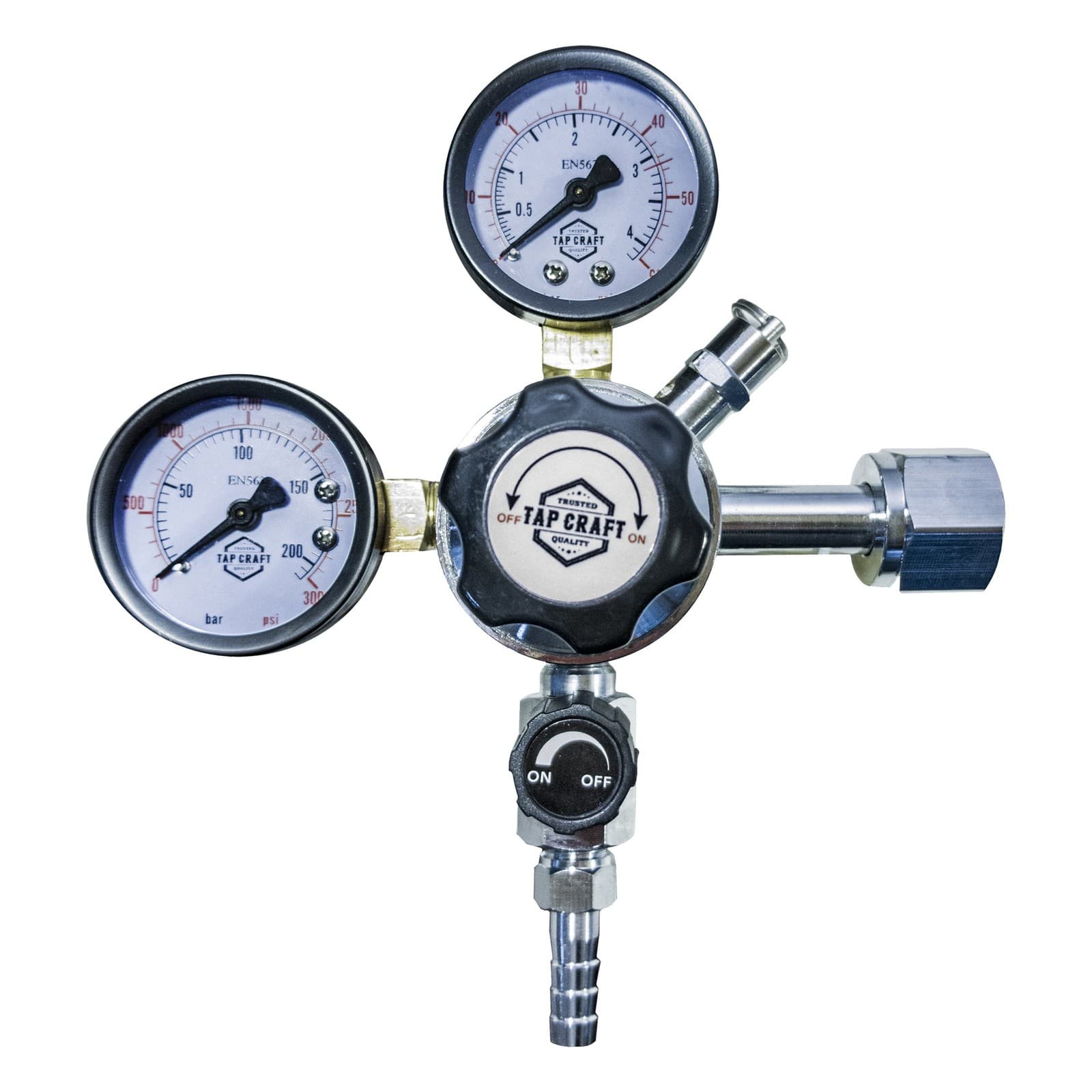 Kegerator Conversion Kit 1 Faucet Pro Dual Gauge Regulator Strong 4