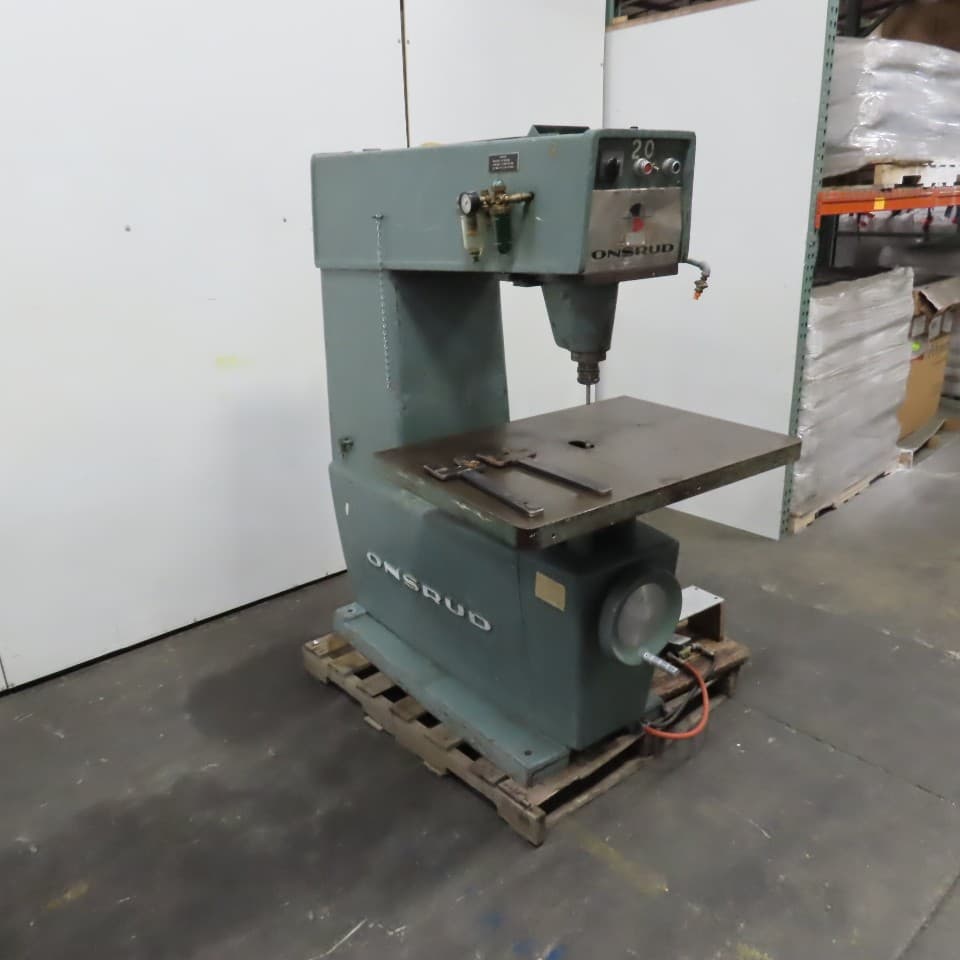 Onsrud W-1124 24" Throat Over Arm Pin Horn Router 230V 3Ph 7.5HP Tested