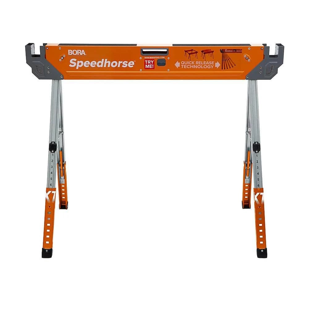 Bora Portamate Adjustable Speedhorse Xt Sawhorse Work Support System Two Pack 4