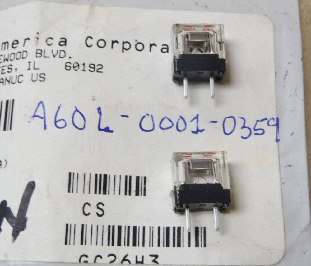 NEW LOT OF 2 GENUINE FANUC  FUSE KITS 5.0A A60L-0001-0359   A60L00010359 2