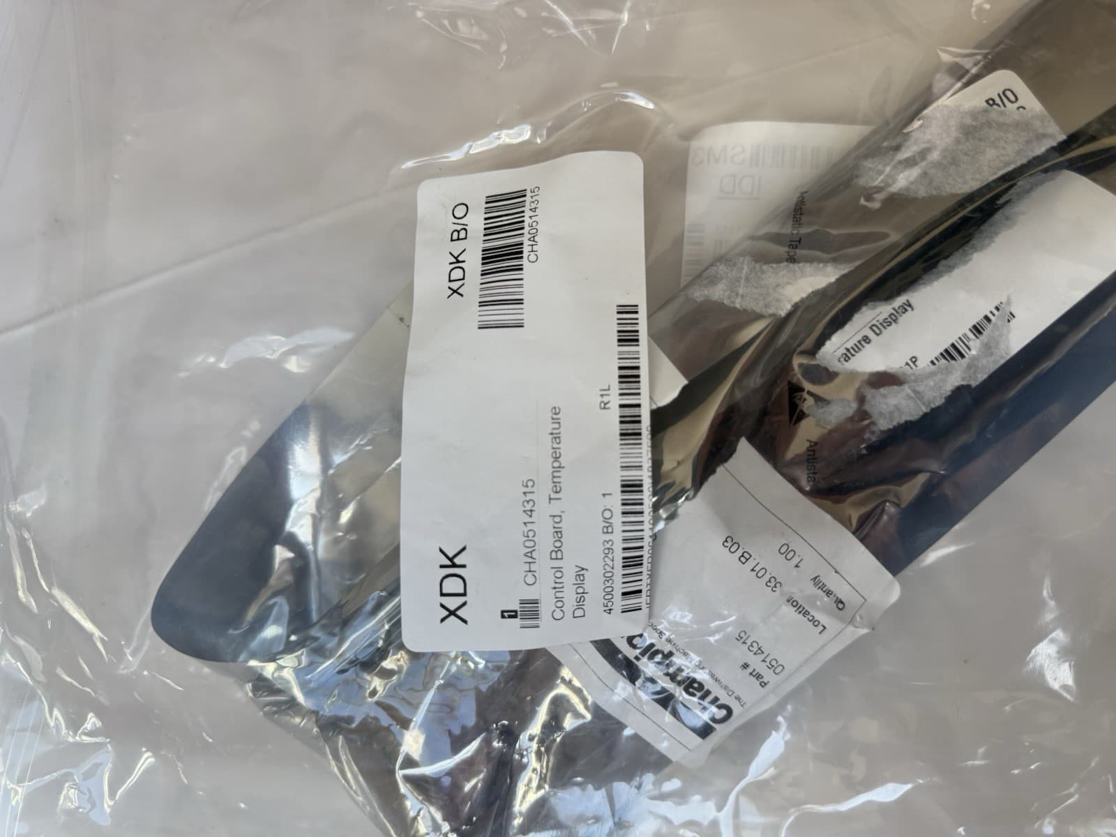 Champion CHA0514315 Display Board Temperature – Used Tested