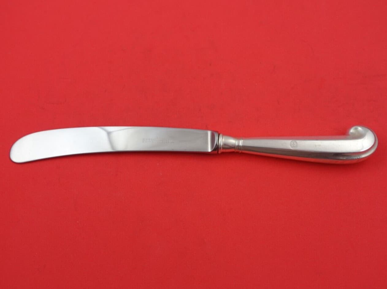 Queen Anne Williamsburg by Stieff Sterling Regular Knife Pistol Grip 9 1/8" 2