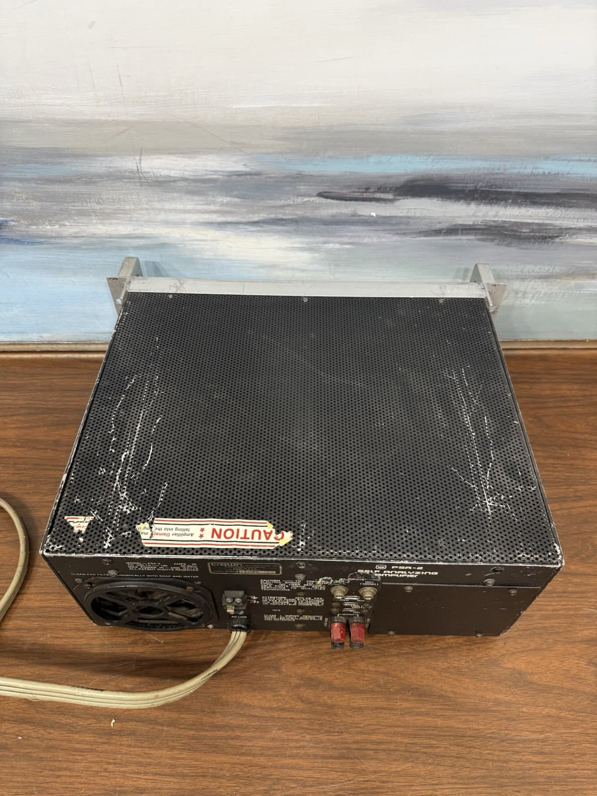 Crown PSA-2 Self-Analyzing Stereo Power Amplifier AS-IS, NOT WORKING, FOR PARTS 5