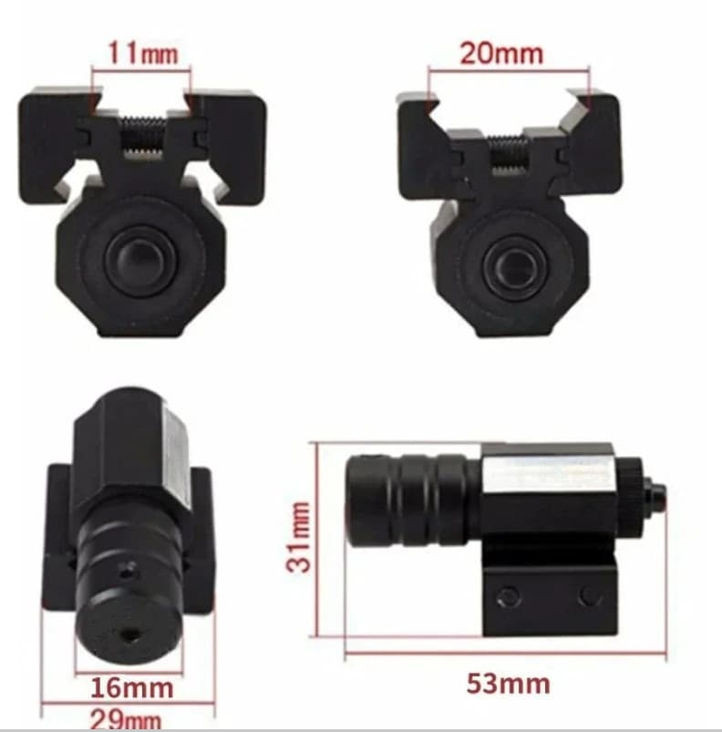 1pc Infrared Distance Meter Digital Rangefinder Portable Measuring Device - NEW 6