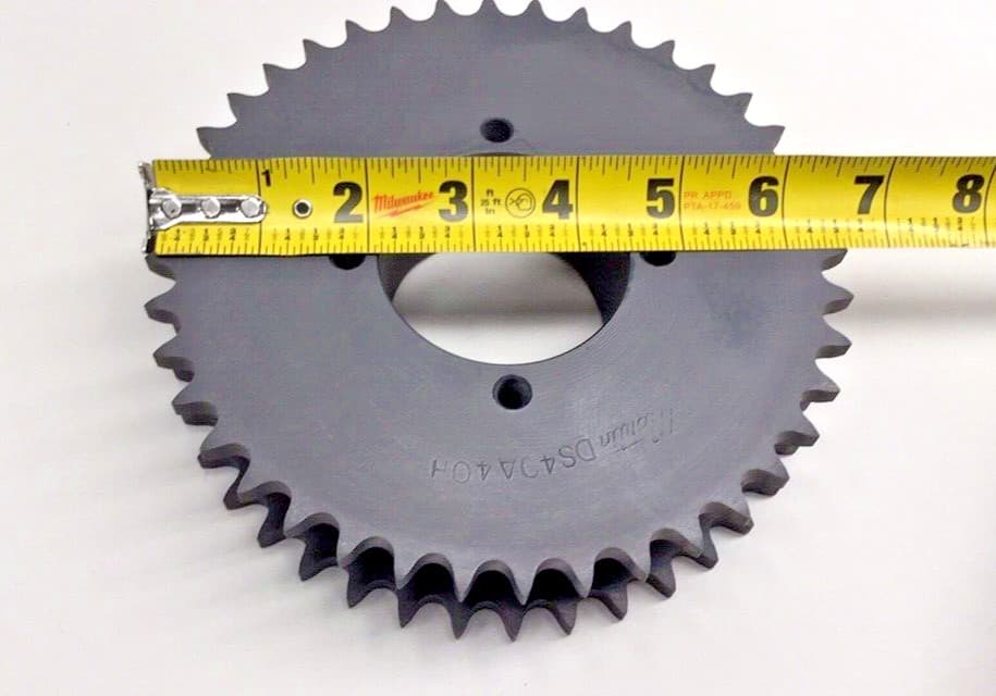 Martin DS40A40H Used Double #40 Sprocket 40T Taper Bore 2.346 to 2.264" 4