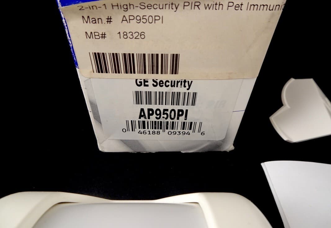 GE Security AP950PI High-Security PIR Motion Sensor With Pet Immunity New In Box 2