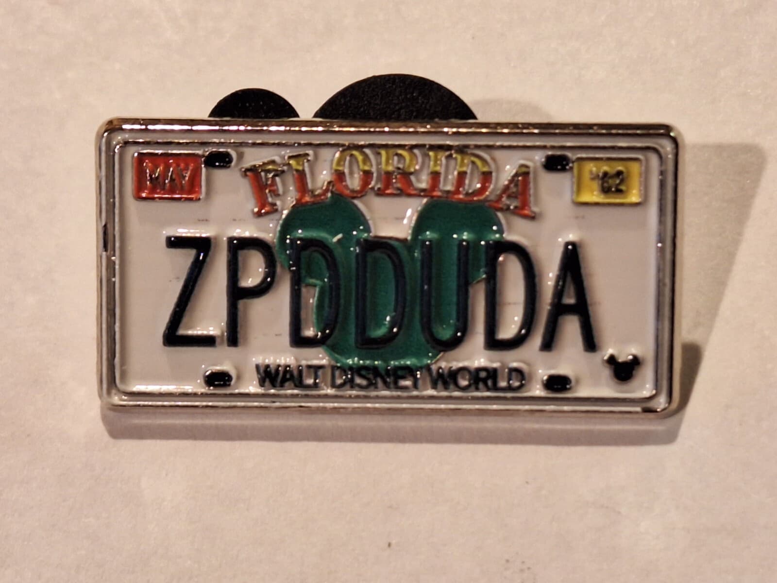 Disney Trading Pins-2007 WDW H.M.-License Plate-ZPDUDA
